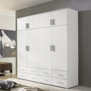 Yamina 4 Doors Wardrobe