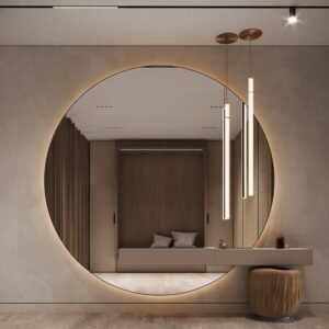 Round Mirror Dressing